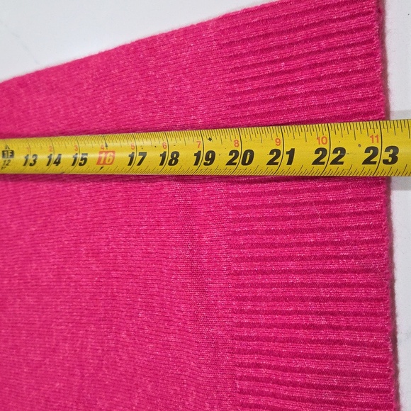 LOFT Vibrant Pink Cowl Neck Sweater - Picture 9 of 11